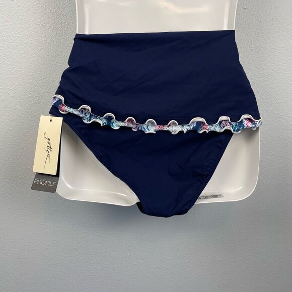 NWT Profile by Gottex Bikini Bottoms Size 10 - Picture 3 of 6